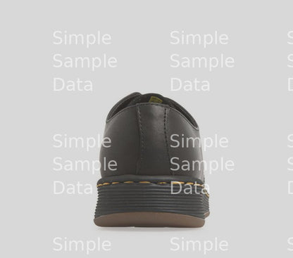 DR MARTENS | CAVENDISH 3-EYE SHOE BLACK