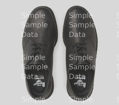 DR MARTENS | CAVENDISH 3-EYE SHOE BLACK